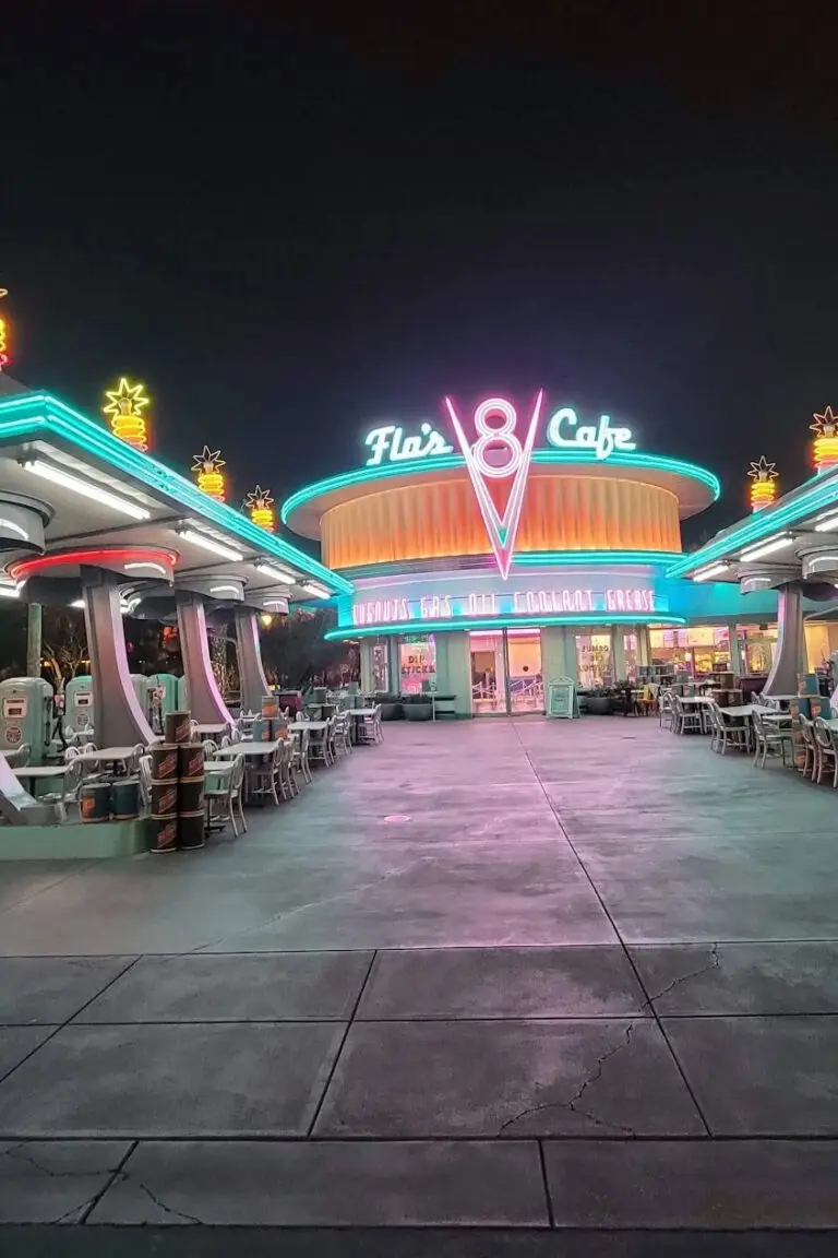 Flo's V8 Cafe in Cars Land