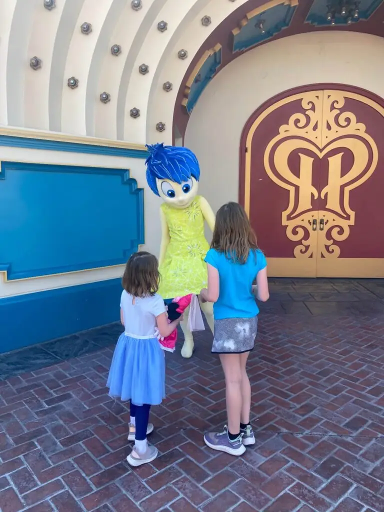 You can meet lots of Pixar characters!