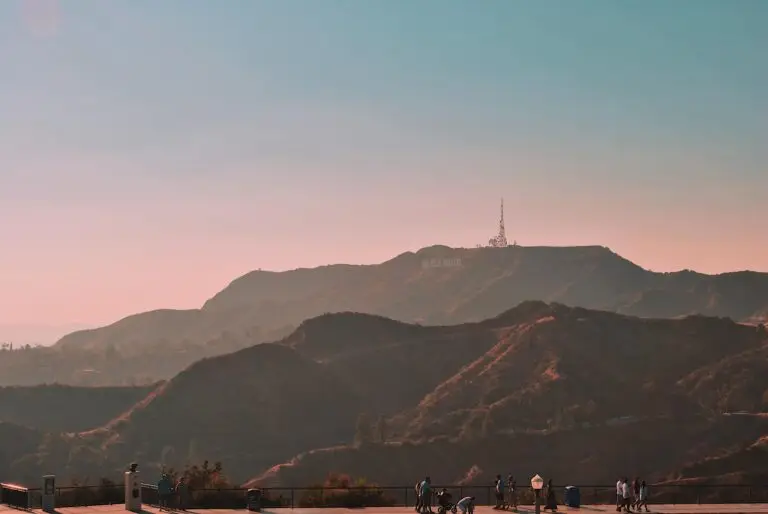 View of the Hollywood Sign from Griffith Observatory