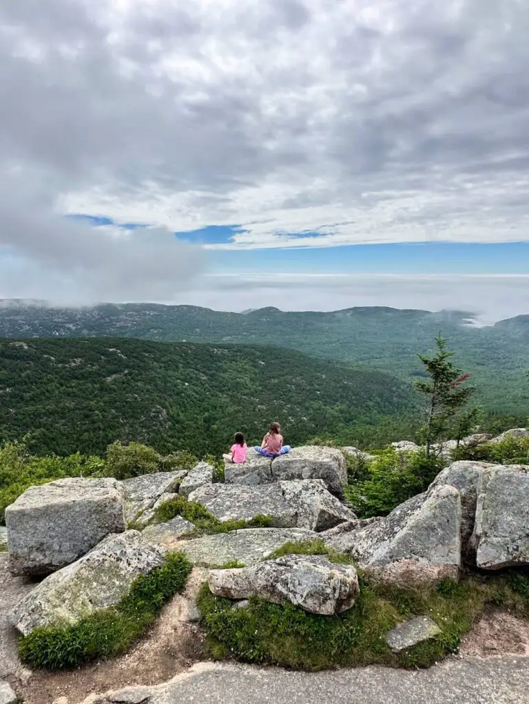 The top of Cadillac Mountain