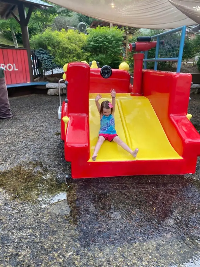 Firetruck Kids Play Area