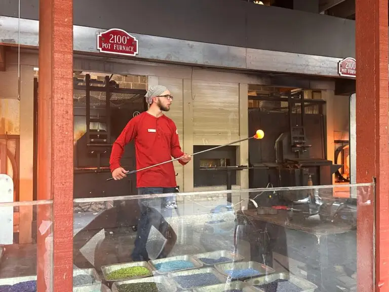 Glass Blowing artist