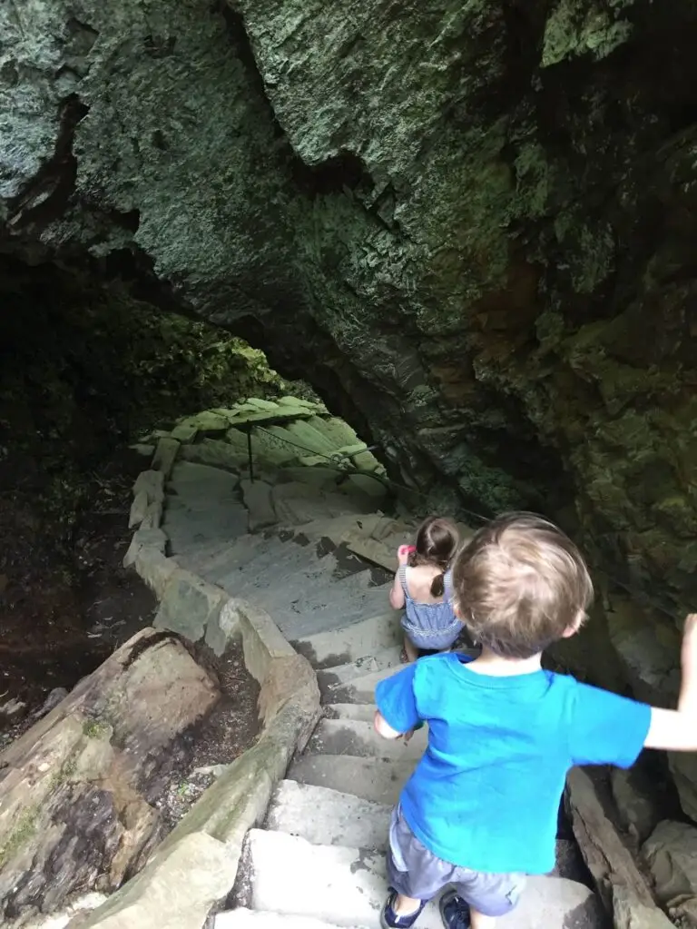 You can walk through Arch Rock on the Alum Cave Bluff trail.