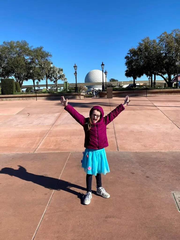 As you rush to an attraction during early entry, also take a moment to savor an uncrowded park!