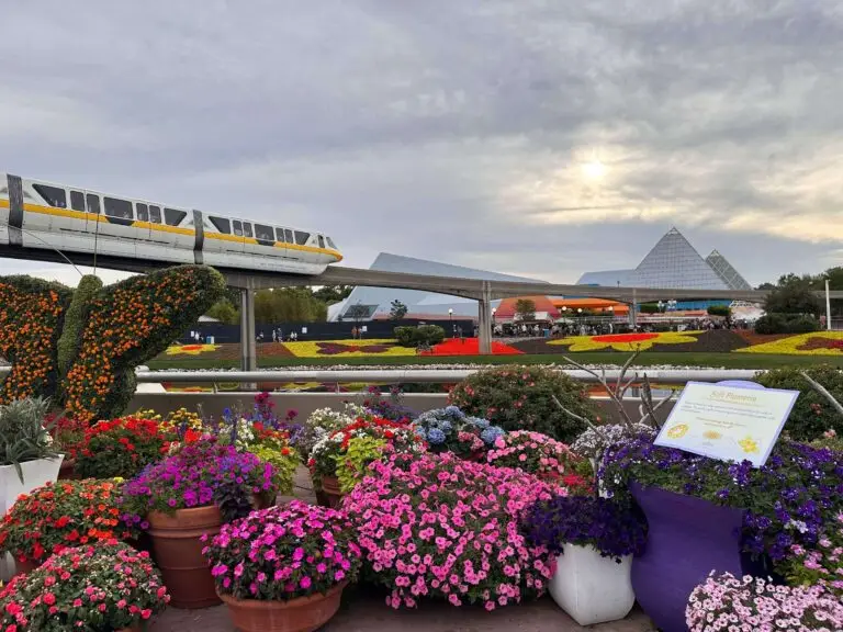 Flower and Garden Festival is a beautiful time at Epcot!