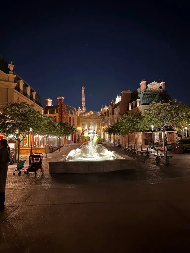 World Showcase is beautiful at night!