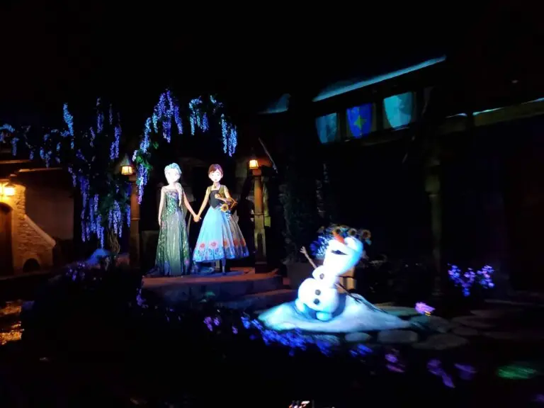 Frozen Every After is a wonderful classic boat in the dark attraction.