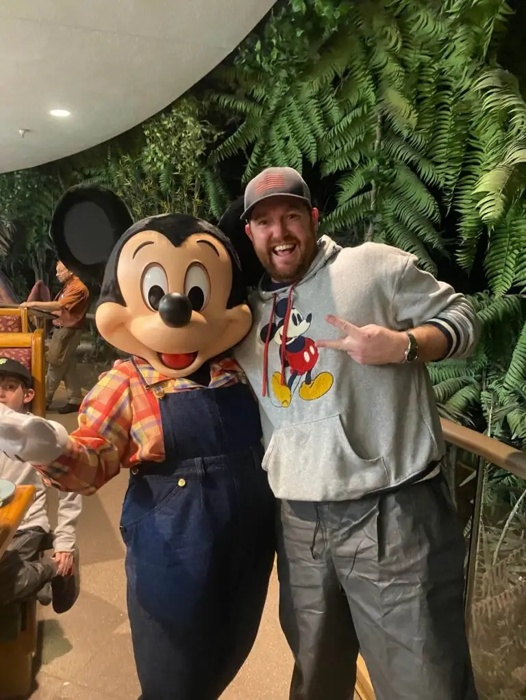 Meet Mickey and friends at Garden Grill!