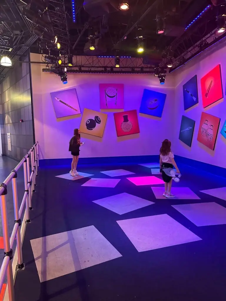 There are fun indoor play areas inside the Imagination Pavilion too!