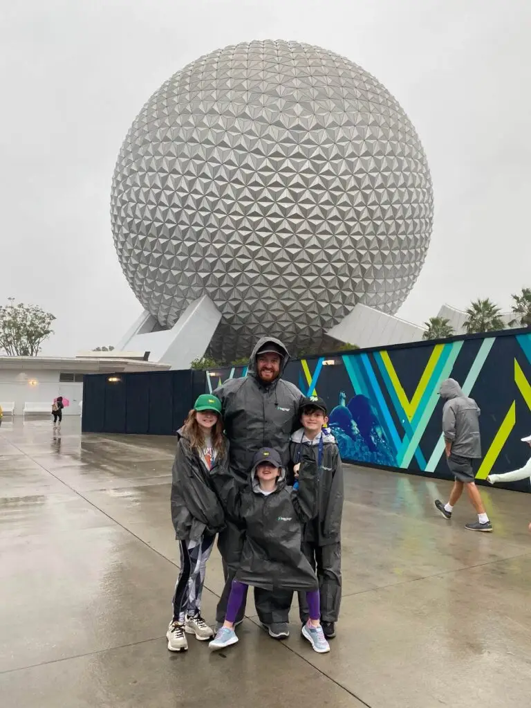 Epcot is a good rainy day choice! We went during Hurrican Ian!