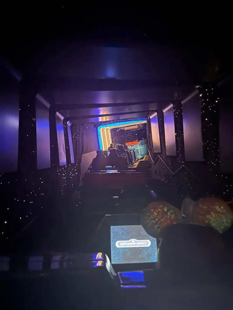 Riding up into Spaceship Earth