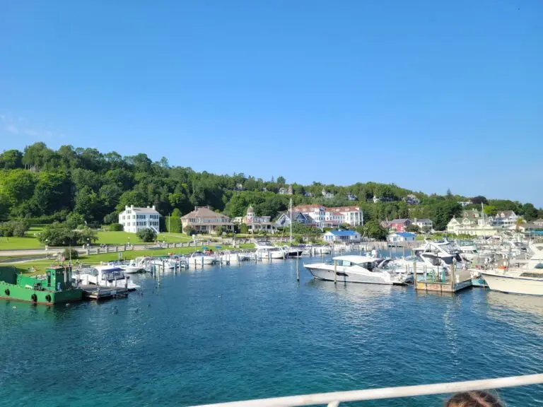 Views of the island from the Ferry