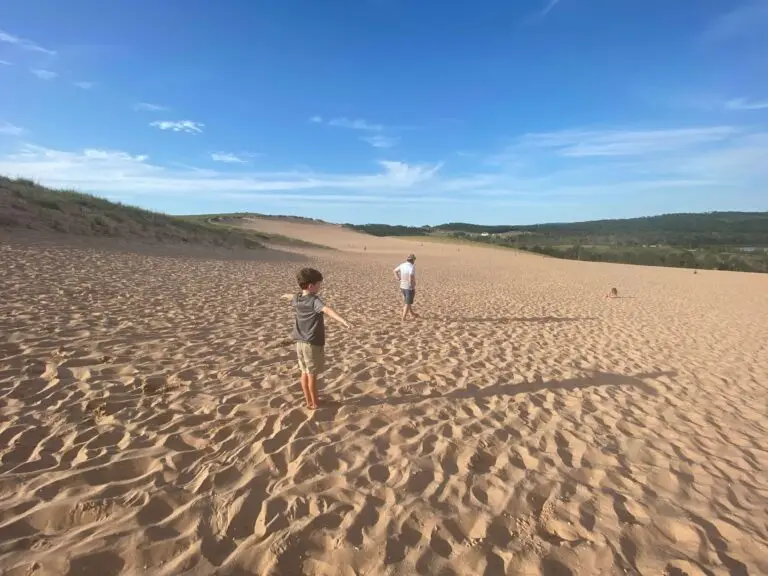 So much soft sand to play in!