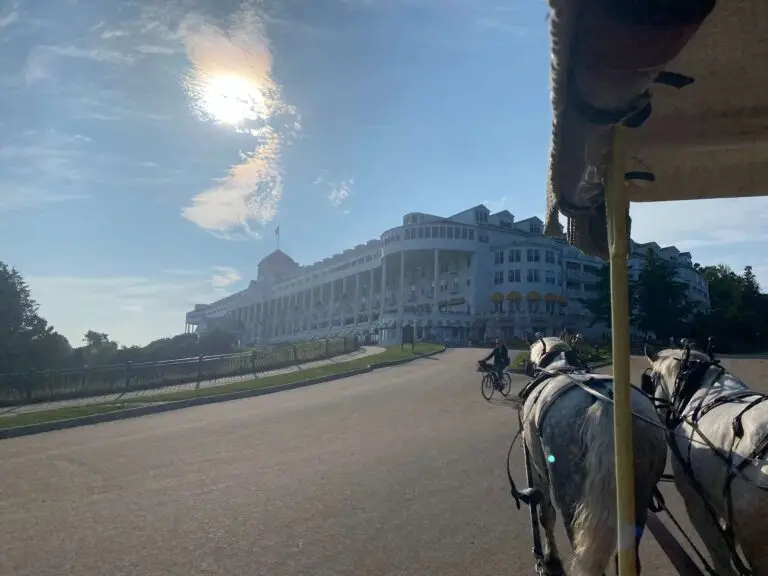 Passing the Grand Hotel