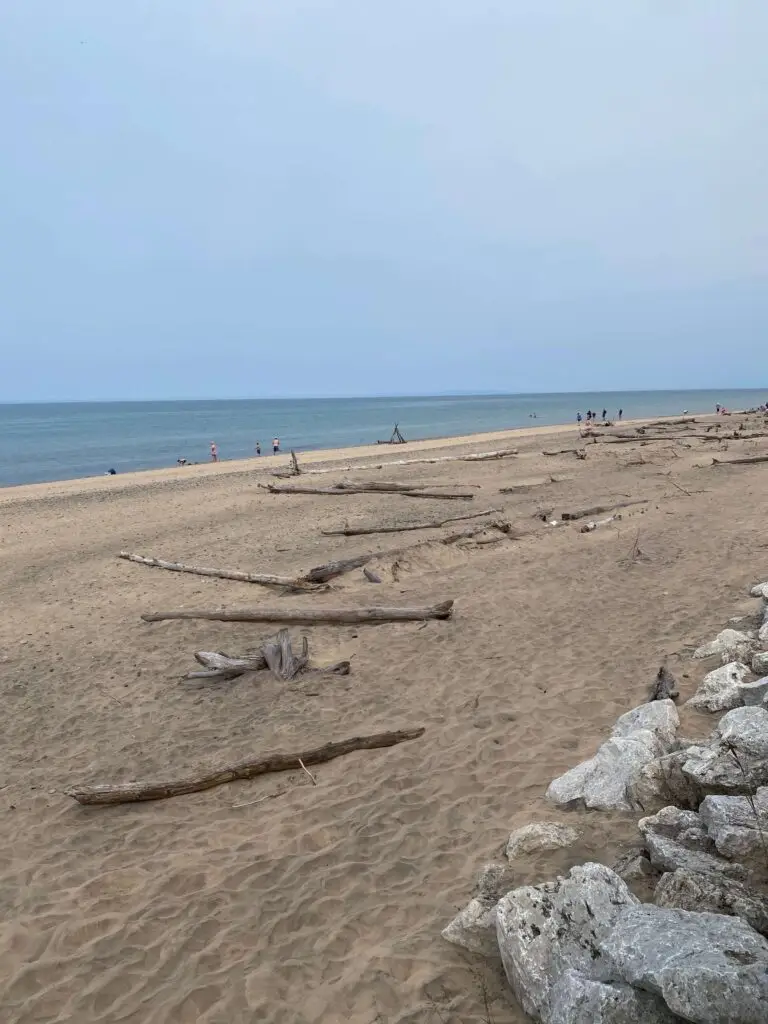 Whitefish Point beach