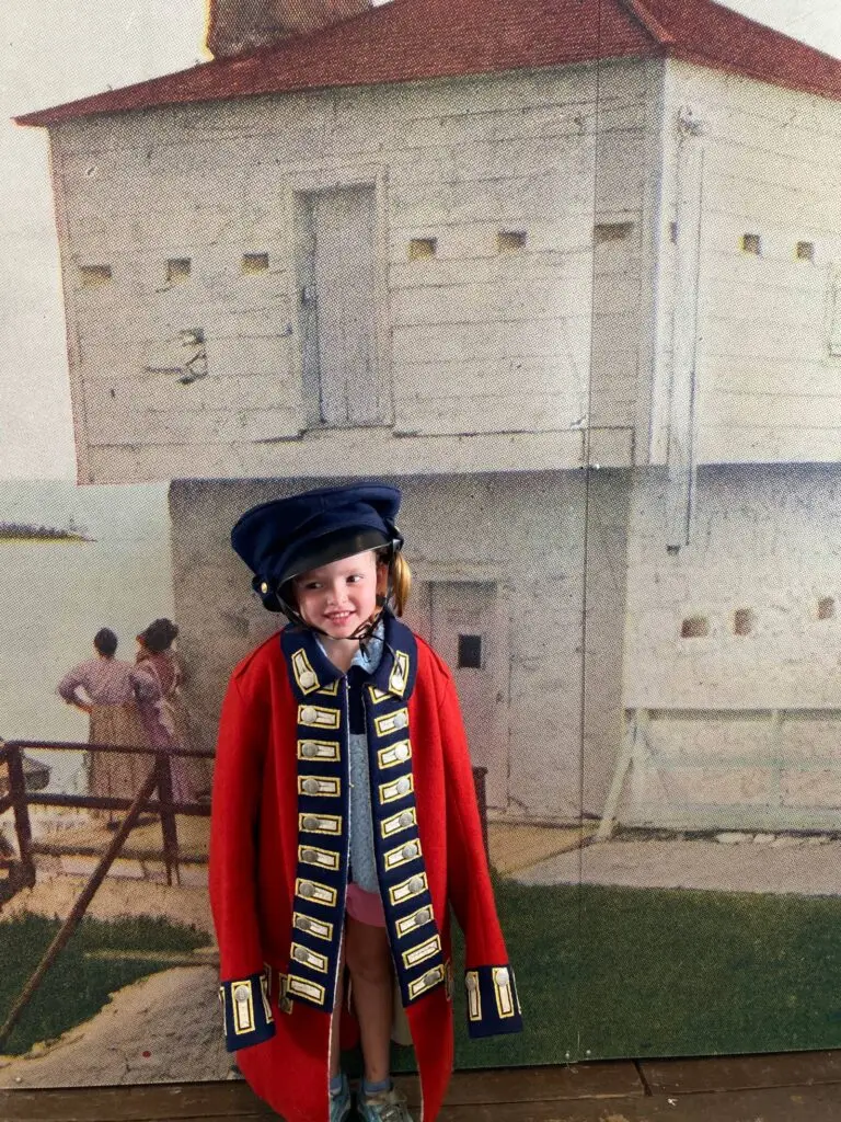 The Fort has a lot of kid-friendly exhibits