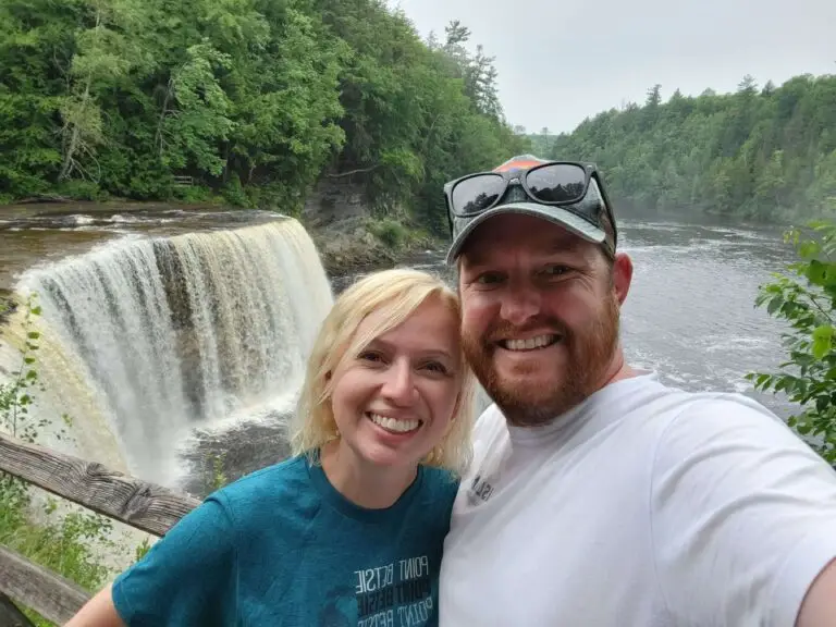 Tahquamenon Falls selfie