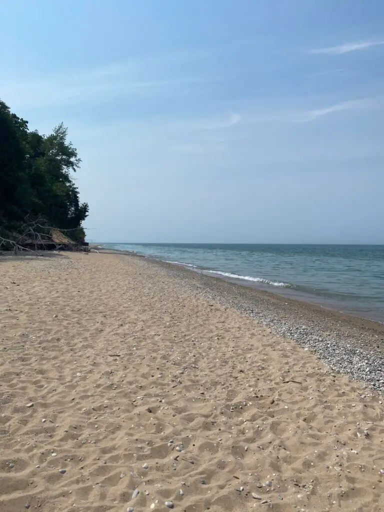 Beach time on Lake Michigan