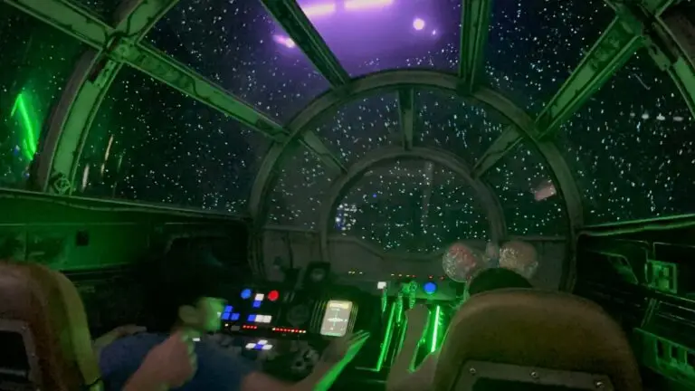 Piloting the Millennium Falcon!
