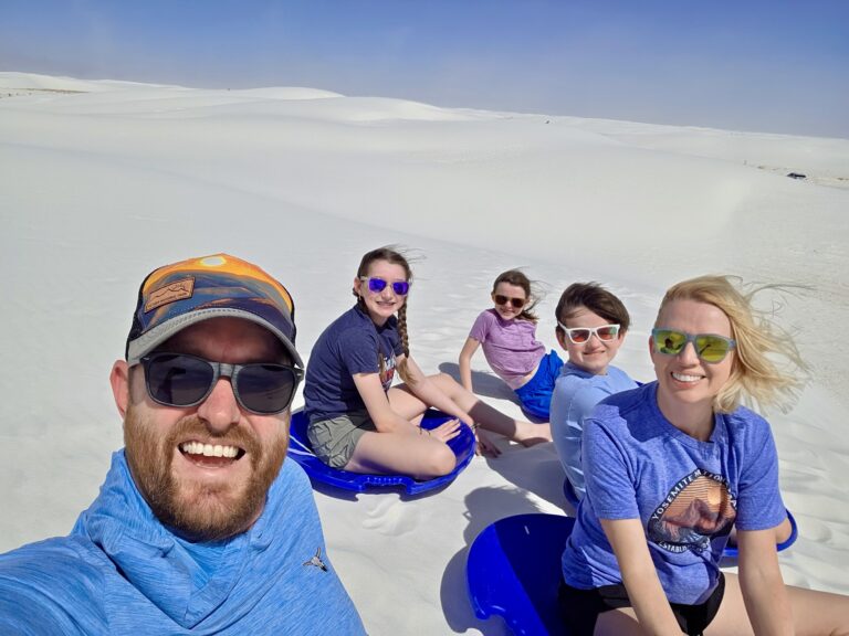 Sunglasses are essential!