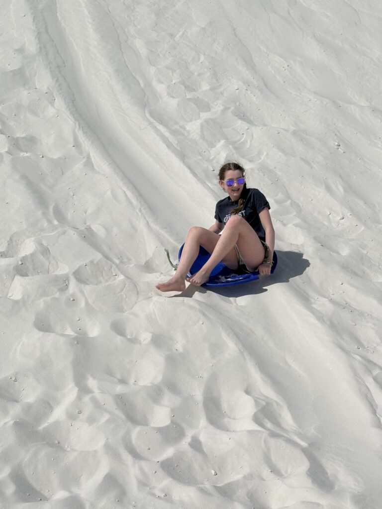 Going down the same path each time works best!