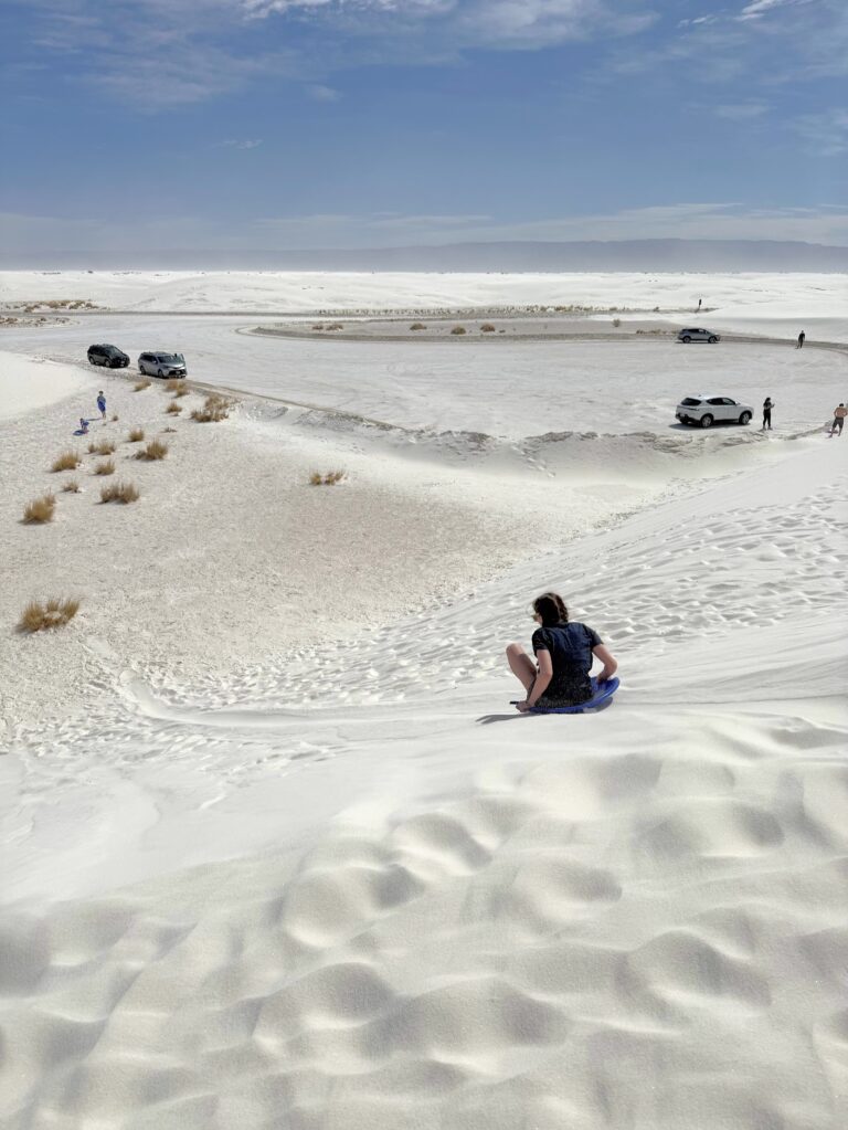 View from the top of a dune