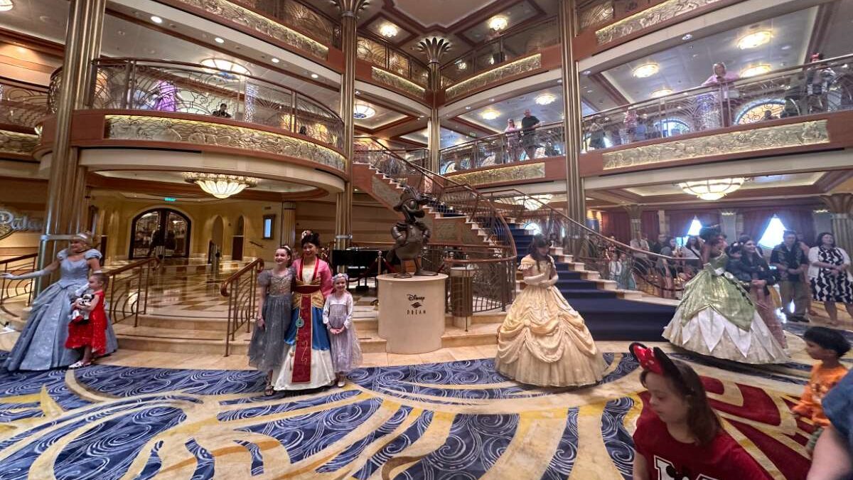 Royal Gathering on Disney Cruise Line