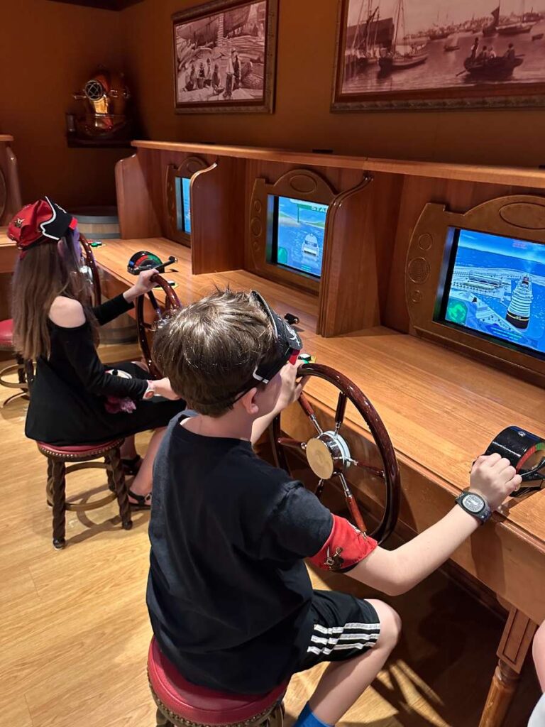 Interactive games in the Oceaneers Club