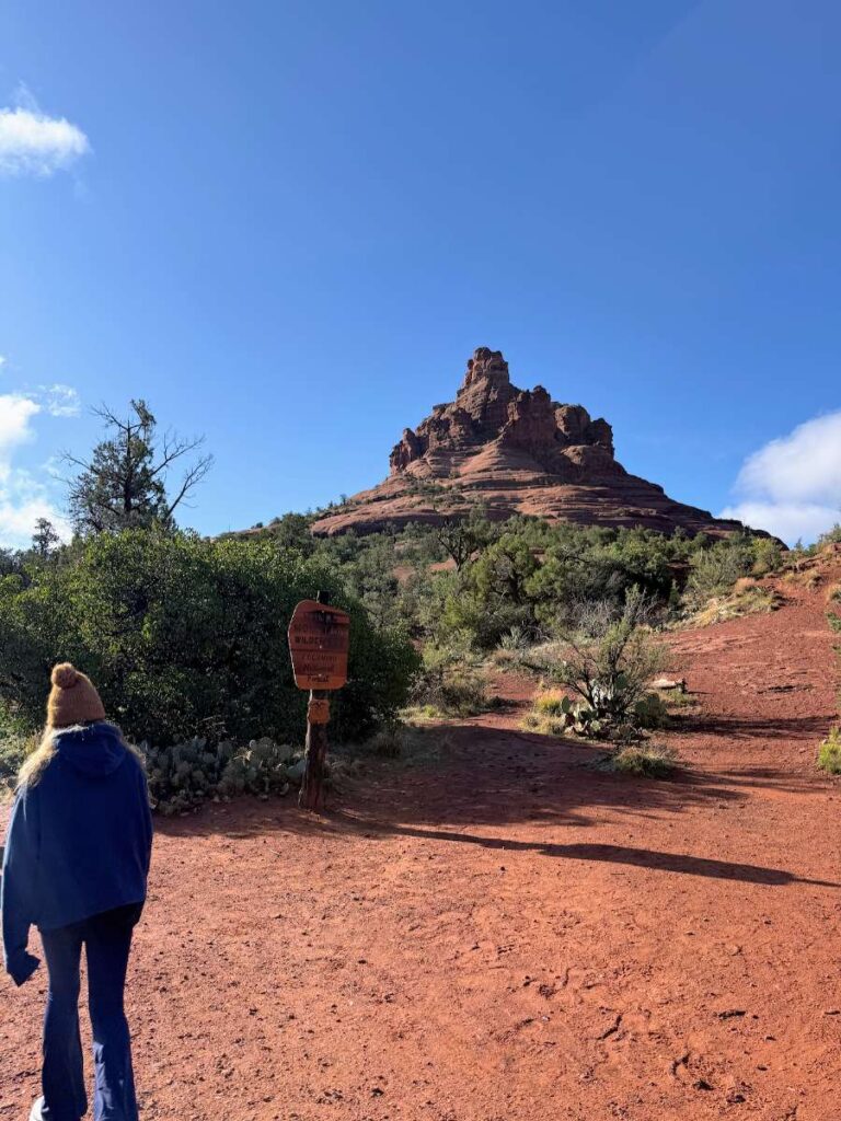 Start of the hike to Bell Rock