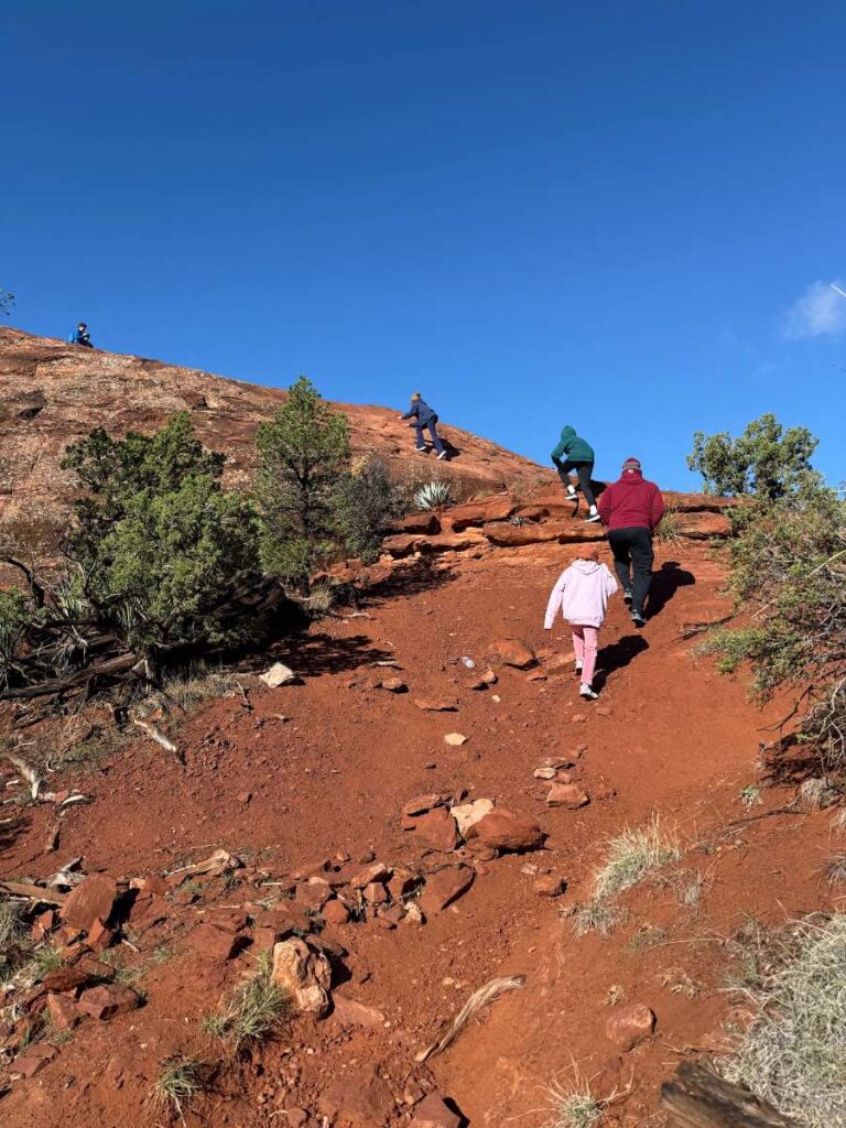 Hiking in Sedona, AZ