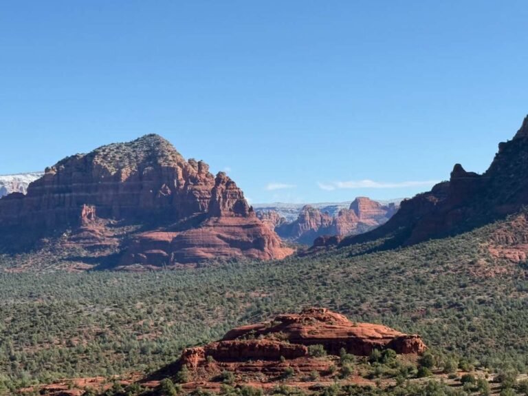 View from Bell rock in Sedona, AZ