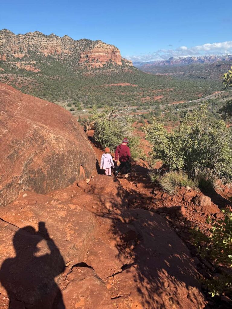Hiking in Sedona, AZ