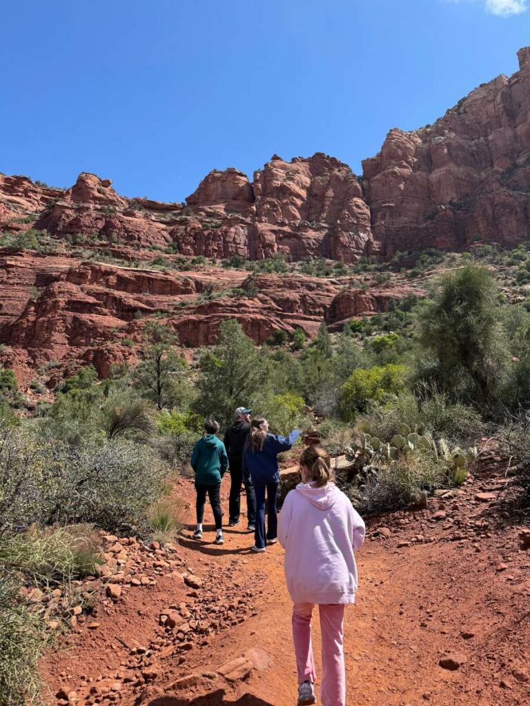 Hiking in Sedona, AZ