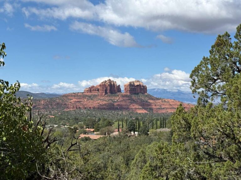 Red rock formations in Sedona, AZ