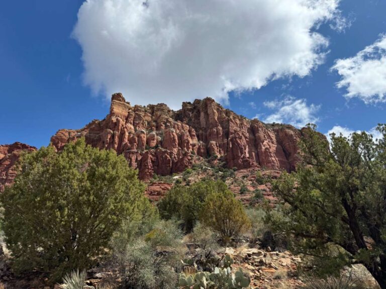 Red rock formations in Sedona, AZ
