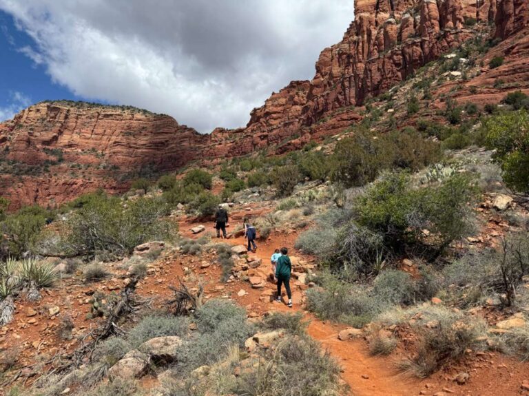 Hiking in Sedona, AZ