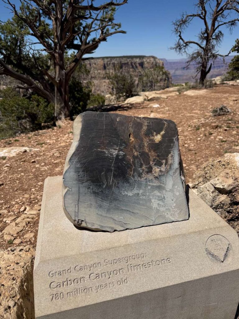 Rock on the Trail of Time in Grand Canyon National Park