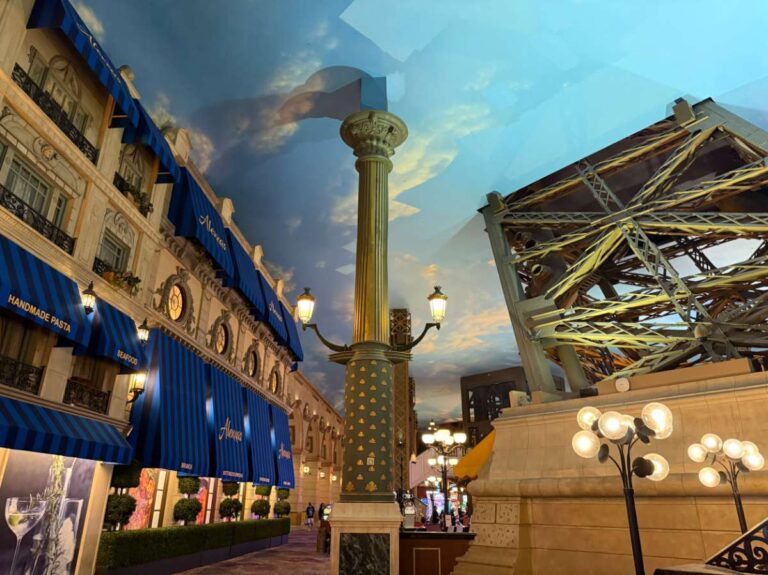 Inside the Paris Hotel and Casino