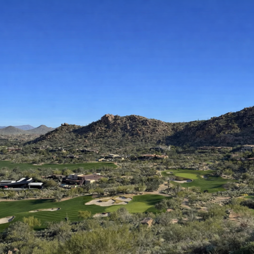 View from Pinnacle Peak Trail Arizona